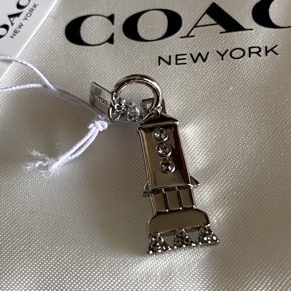 Coach NASA Rocket Space Necklace Charm Collection - Picture 6 of 7